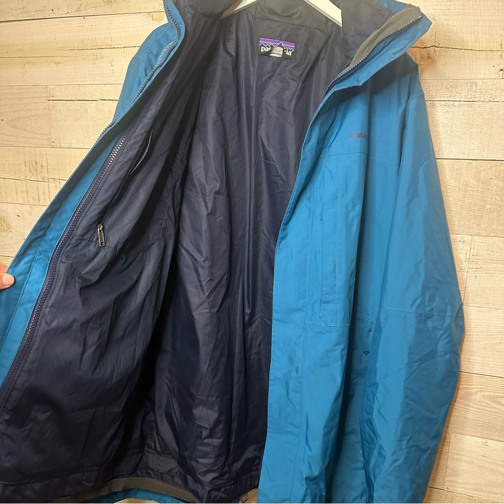 Patagonia Men’s 3-in-1 Snowshot Jacket Blue Men’s XL - Picture 5 of 13